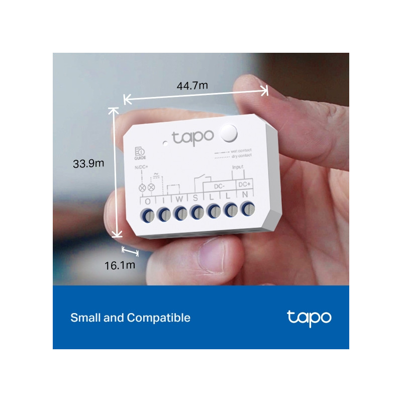 TP-Link Tapo S110E šikovný spínací modul