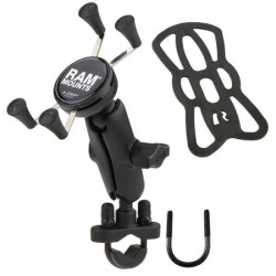 NONAME - RAM zostava - malý držiak X-Grip so stredným ramenom a úchytom U-Bolt na priemer 0,50'' až 1,25''