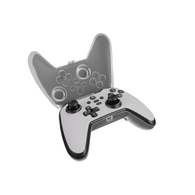 Bezdrôtový gamepad Genesis MANGAN 400 pre PC/Switch/Mobil, biely