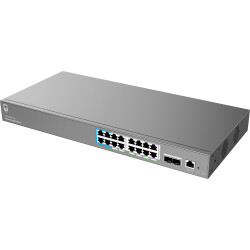 Grandstream GWN7802P Pre L2++ Managed Network switch, 16x 1Gb RJ45, PoE++, SFP+, DHCP, CLI, VLAN