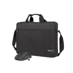 Natec set WALLAROO 2, taška pre NB 15,6'' + bezdrôtová myš 1600 DPI