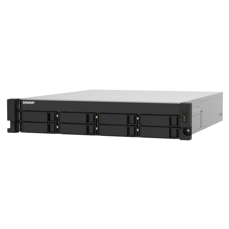 QNAP TS-832PXU-RP-4G (1,7GHz / 4GB RAM / 8x SATA / 2x 2,5GbE / 2x 10GbE SFP+ / 1x PCIe / 2x zdroj)