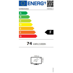 55'' LG OLED 55EW5Q - FHD, 600cd, transparent, 18/7
