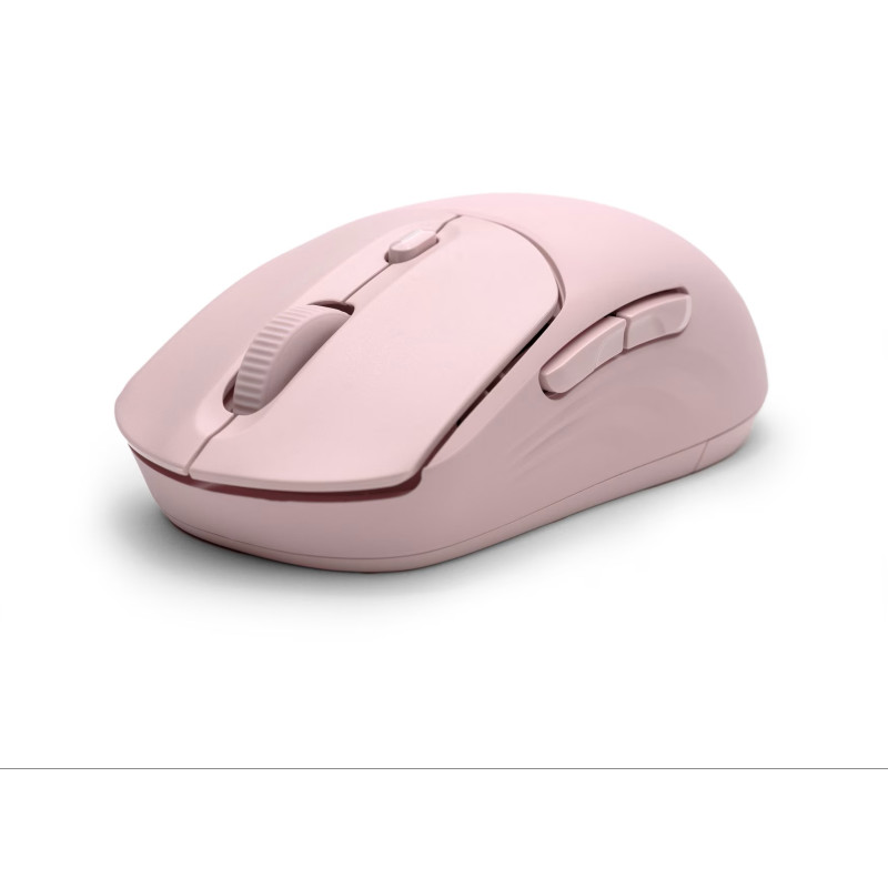 HP 400 Quiet/Kancelárska/Optická/Pre pravákov/1 200 DPI/USB+BT/Ružová
