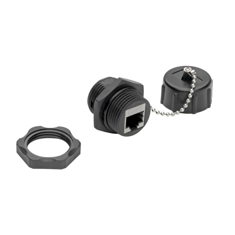 EATON - Spojka, pripojenie Ethernet zariadenia v priemysle, IP68, montáž do panelu, Cat5/Cat6 Samice/Samice