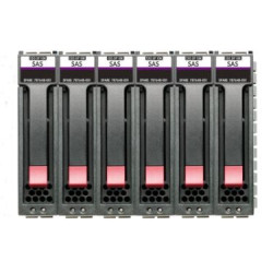 HPE MSA 5.4TB SAS 15K SFF M2 6pk HDD Bdl