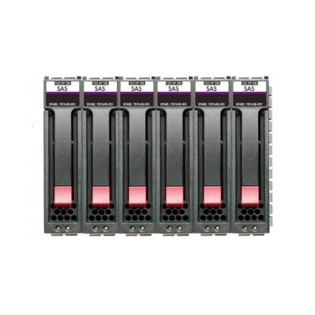 HPE MSA 7.2TB SAS 10K SFF M2 6pk HDD Bdl