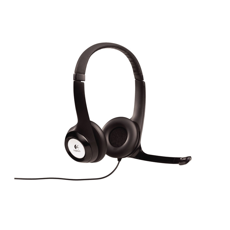 Logitech H390/Stereo/USB/Drôt/Čierna