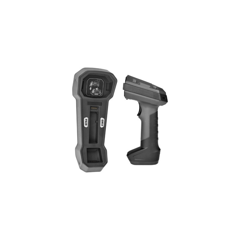 Virtuos HW-857 CCD 2D priemyselná, čítačka, bezdrôtová, USB, tmavo šedá