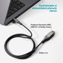 Epico UltraLink HDMI to USB-C 4K/60Hz 2m kábel EC60