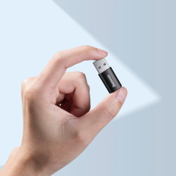 NONAME - Baseus ZJJQ000103 Ingenuity Mini OTG Adaptér z USB-C na USB-A Blue
