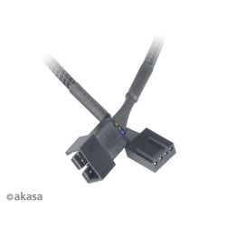 AKASA - PWM predlžovací kábel ventilátora 4 ks
