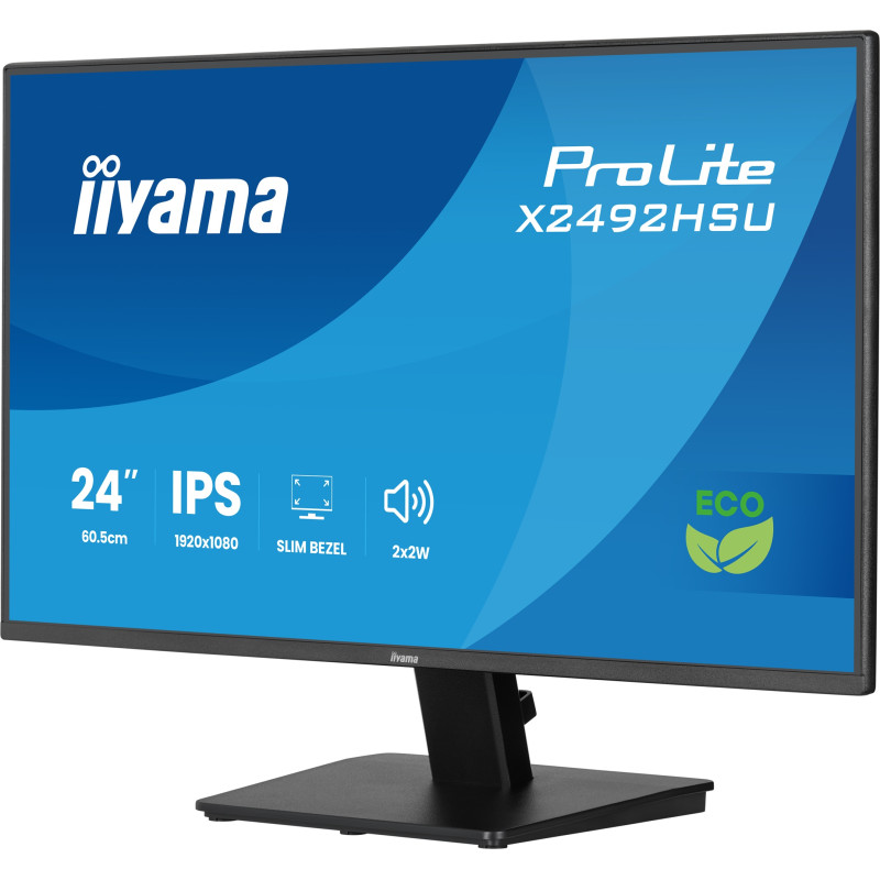 iiyama ProLite/X2492HSU-B1/24''/IPS/FHD/120Hz/3ms/Čierna/3R
