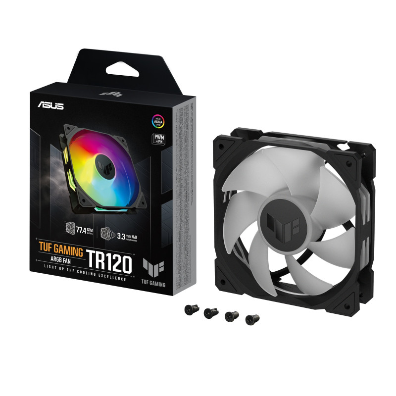 Asus TUF Gaming TR120-ventilátor 120mm ARGB