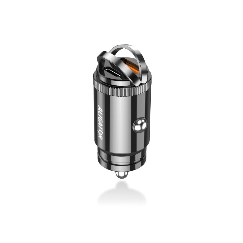 Aligator mini nabíjačka do auta Power Delivery 30W, USB-C + USB-A