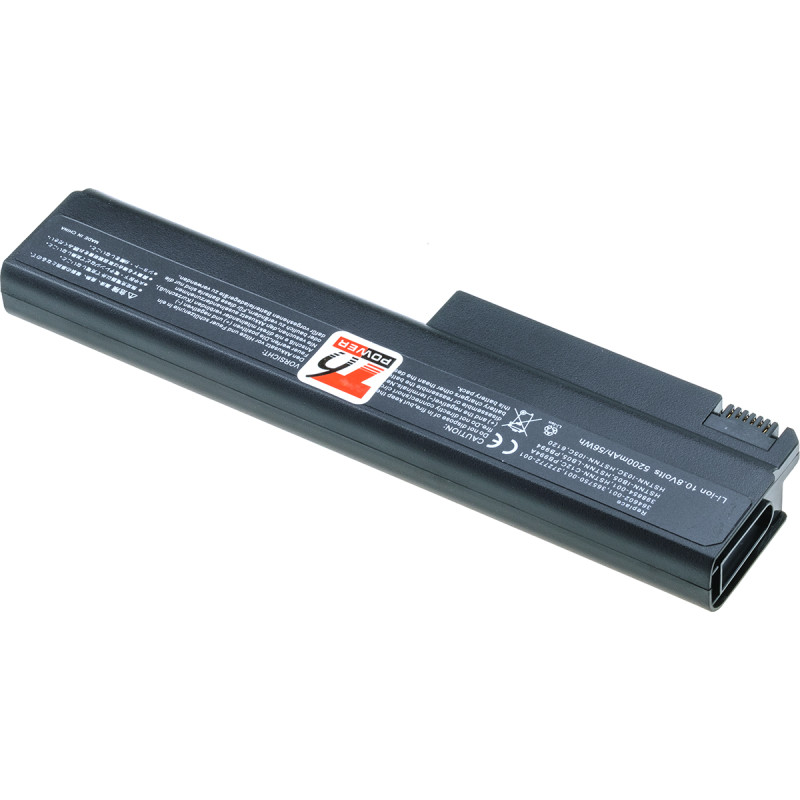 Batérie T6 Power HP nx6110, nx6120, nc6110, nc6120, 6510b, 6710b, 6910p, 5200mAh, 56Wh, 6cell