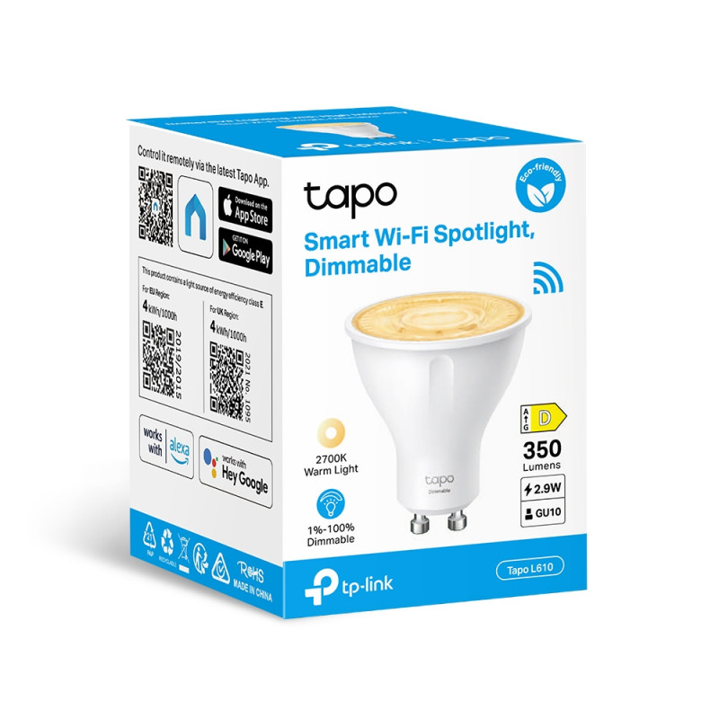 TP-link múdra žiarovka Tapo L610