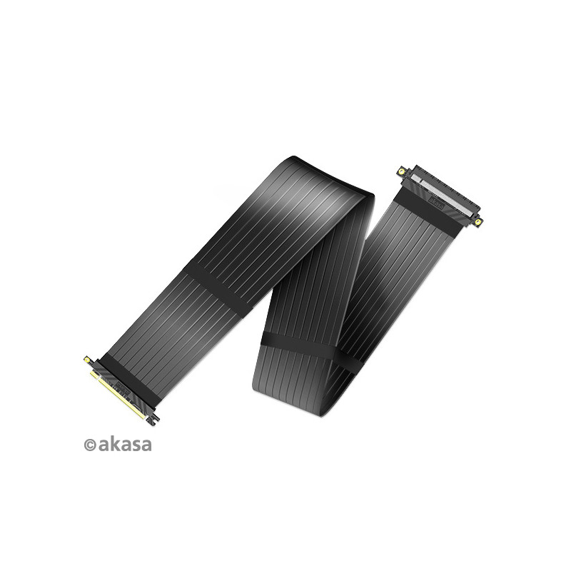 AKASA Riser black XL, 100 cm