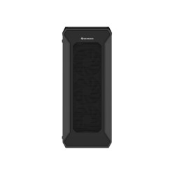 Počítačová skriňa Genesis IRID 505F/Midi Tower/Transpar./Čierna
