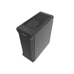 Počítačová skriňa Genesis IRID 505F/Midi Tower/Transpar./Čierna