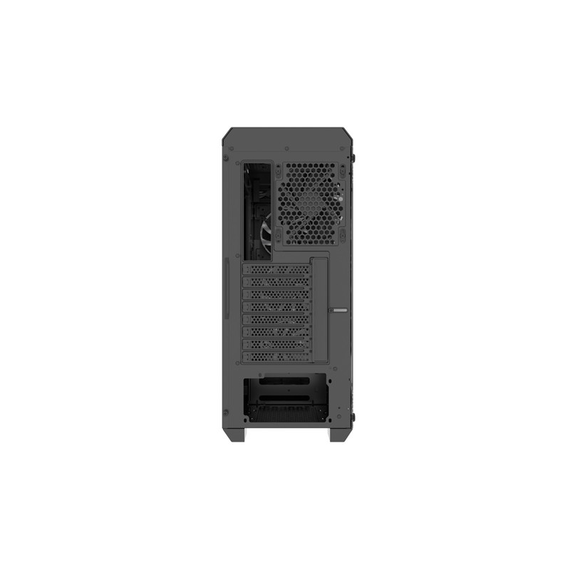 Počítačová skriňa Genesis IRID 505F/Midi Tower/Transpar./Čierna