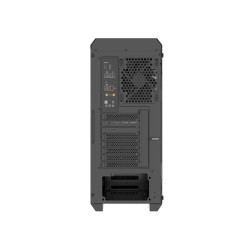 Počítačová skriňa Genesis IRID 505F/Midi Tower/Transpar./Čierna