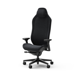 Fractal Design stolička Refine Alcantara Dark