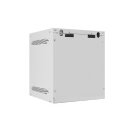 LANBERG RACKOVÁ SKRIŇA 10'' PRO MONTÁŽ NA STENU 6U/280X310 PRO VLASTNÚ MONTÁŽ S KOVOVÝMI DVERAMI ŠEDÁ
