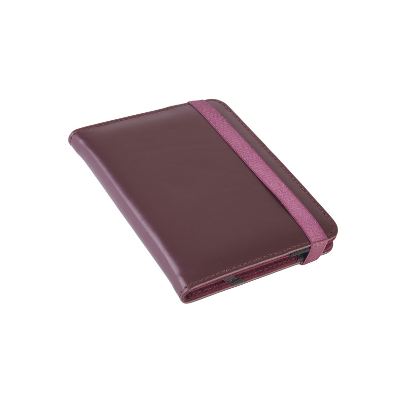 C-TECH PROTECT puzdro z pravej kože pre 6'' zariadenie, RLC-02, bordó (Onyx Boox Go 6 a Poke 5)