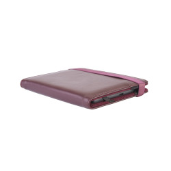 C-TECH PROTECT puzdro z pravej kože pre 6'' zariadenie, RLC-02, bordó (Onyx Boox Go 6 a Poke 5)