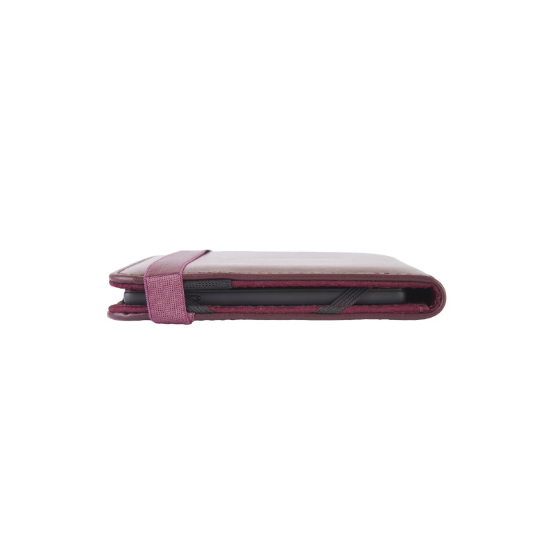 C-TECH PROTECT puzdro z pravej kože pre 6'' zariadenie, RLC-02, bordó (Onyx Boox Go 6 a Poke 5)