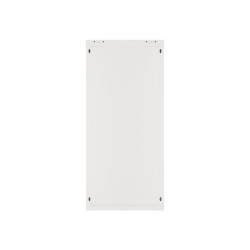 LANBERG RACKOVÁ SKRIŇA 19'' NÁSTENNÁ 27U/600X600 (FLAT PACK) S PRESKLENÝMI DVERAMI ŠEDÁ V2