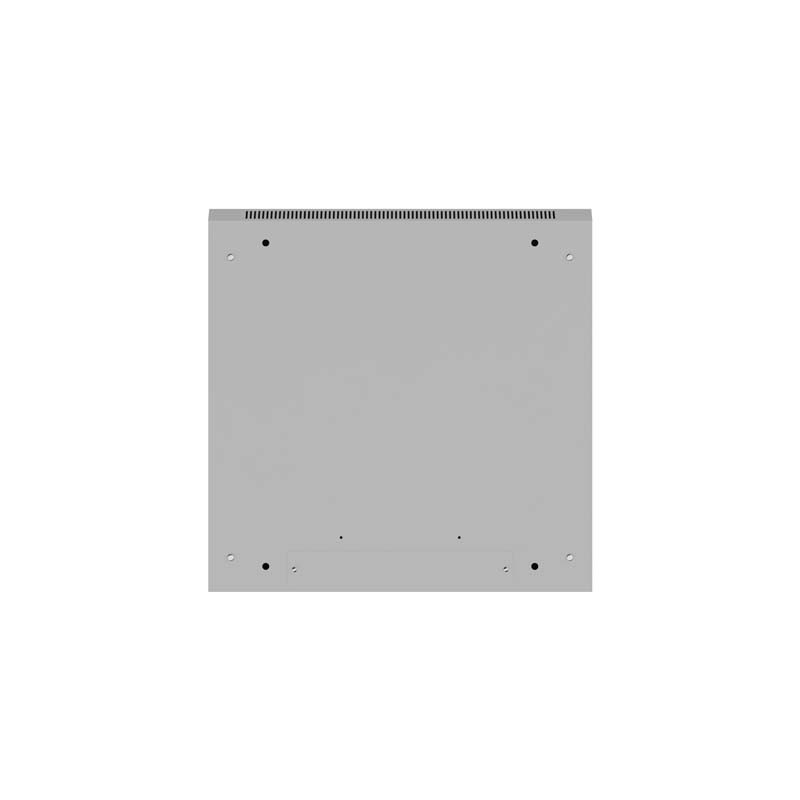 LANBERG RACKOVÁ SKRIŇA 19'' NÁSTENNÁ 27U/600X600 (FLAT PACK) S PRESKLENÝMI DVERAMI ŠEDÁ V2