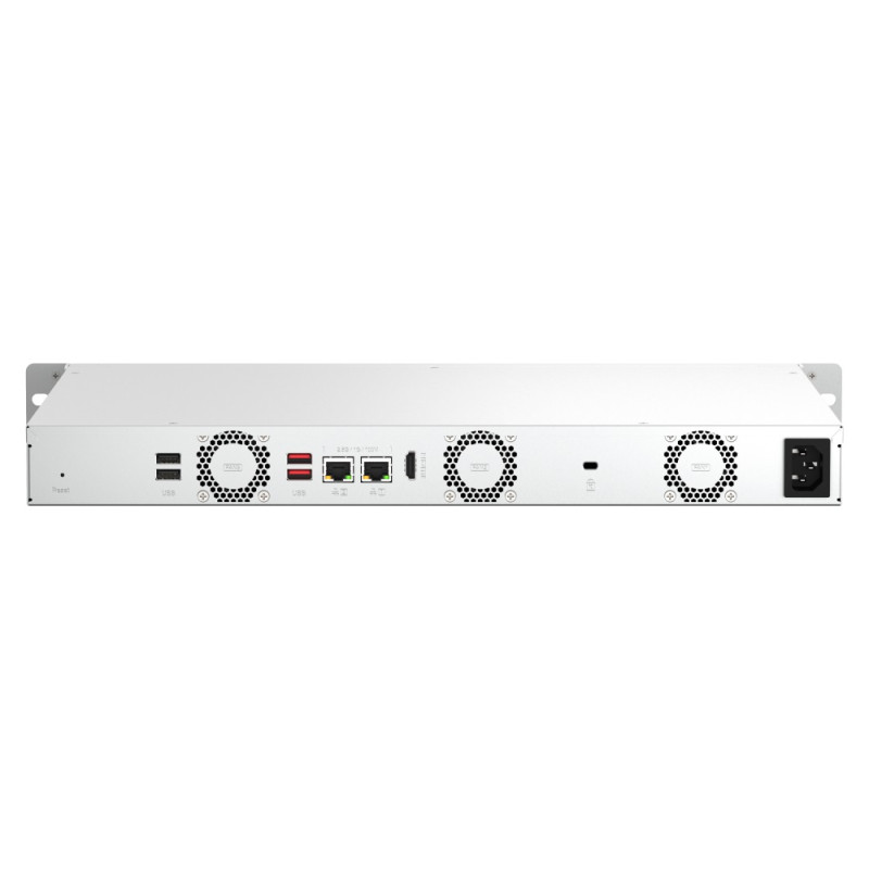 QNAP TS-464eU-8G (4core 2,9 GHz, 8GB RAM, 4x SATA, 2x M.2 NVM slot, 2x 2,5GbE, 1xHDMI, malá hĺbka)