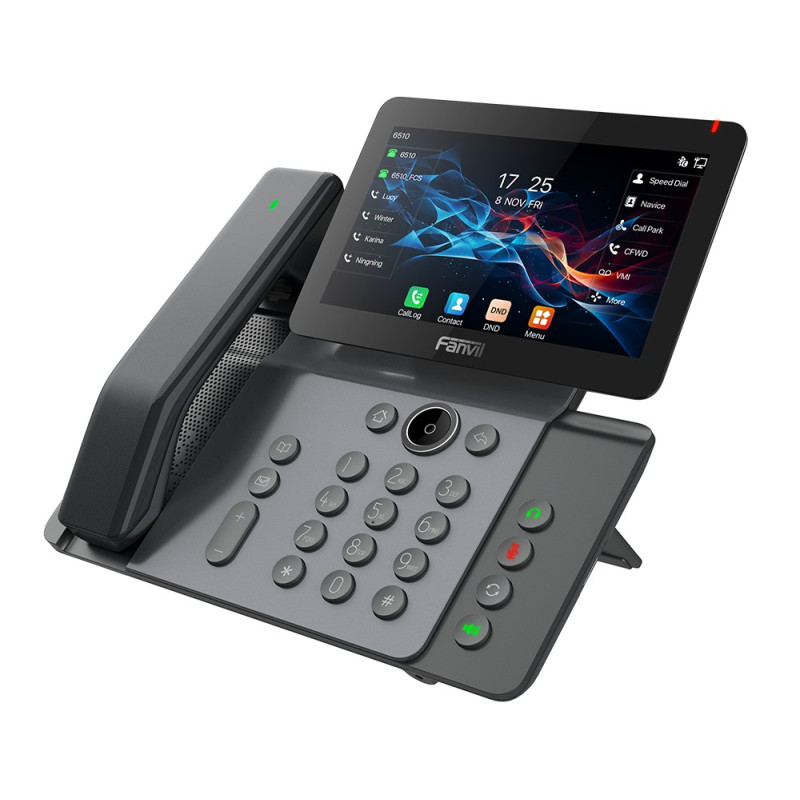 GRANDSTREAM - Fanvil V66 Pre SIP telefón, 7'' dotyk.displej, Wi-Fi, BT, BT sluchátko, H.264