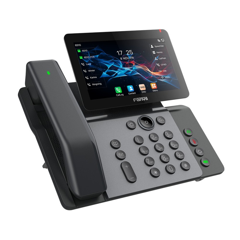 GRANDSTREAM - Fanvil V66 Pre SIP telefón, 7'' dotyk.displej, Wi-Fi, BT, BT sluchátko, H.264