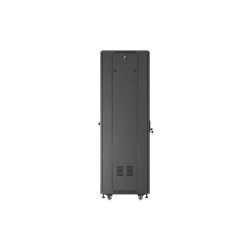 LANBERG 19'' VOĽNE STOJÚCA RACKOVÁ SKRIŇA 37U/600X600 (FLAT PACK) S PRESKLENÝMI DVERAMI ČIERNA