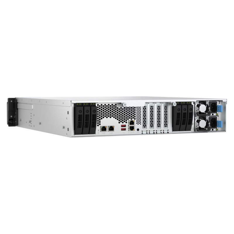 QNAP TS-h3077AFU-R7-64G (Ryzén pre 5,3 GHz, ZFS, 64 GB DDR5 RAM, 30x 2,5'' SATA, 2x 2,5GbE, 2x 10GbE)