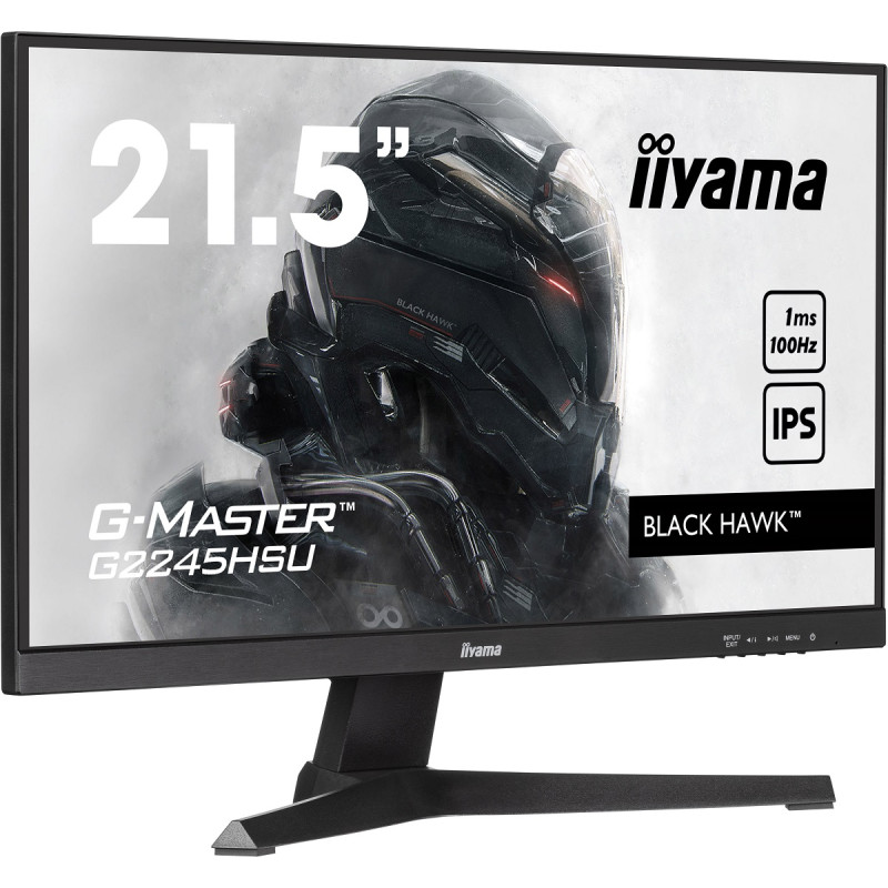 iiyama G-Master/G2245HSU-B2/21,5''/IPS/FHD/100Hz/1ms/Black/3R