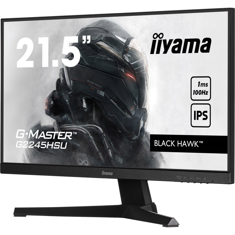 iiyama G-Master/G2245HSU-B2/21,5''/IPS/FHD/100Hz/1ms/Black/3R