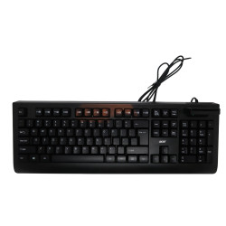 Acer KB-8CR/Drôtové USB-A/ CZ- SK layout/Čierna