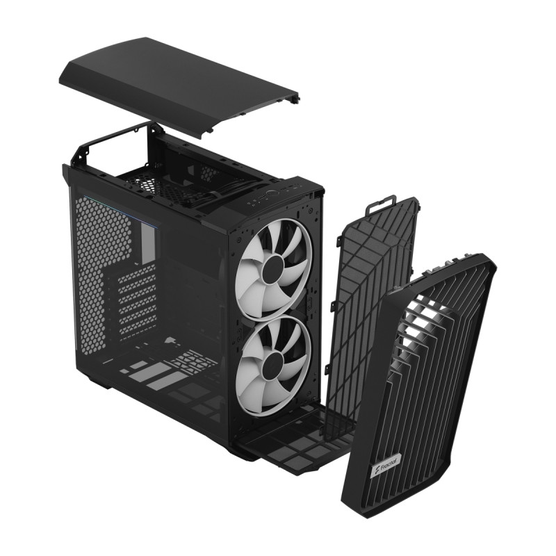 Fractal Design Torrent Compact RGB Black TG Light/Midi Tower/Transpar./Čierna