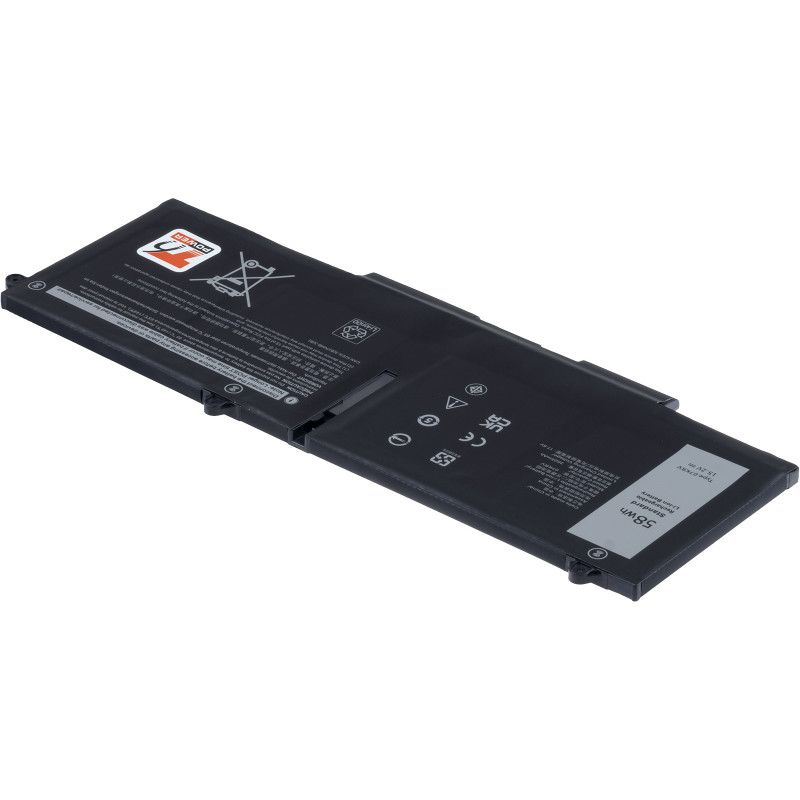 Batérie T6 Power Dell Latitude 5330, 5430, 5530, 7330, 7430, 7530, 3815mAh, 58Wh, 4cell, Li-pol