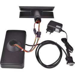 LCD zákaznícky displej Virtuos FL-730MB 2x20, RS232, obojstranný, čierny