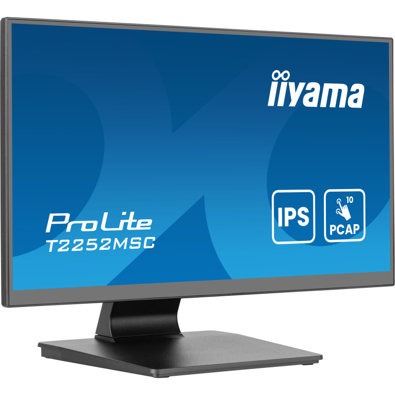 22'' LCD iiyama T2252MSC-B2AG-IPS, FHD, 10P,