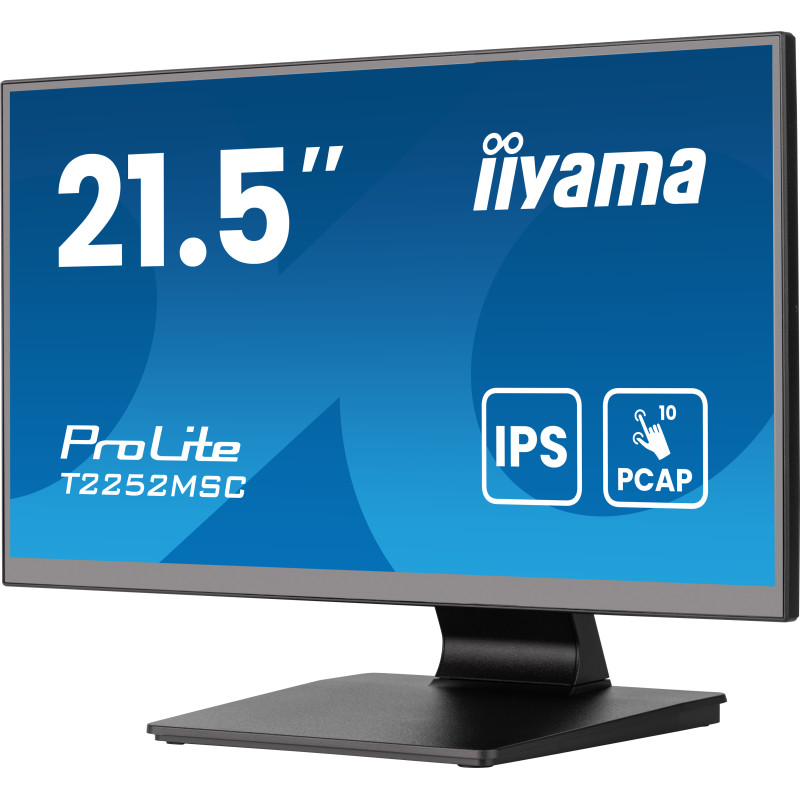 22'' LCD iiyama T2252MSC-B2AG-IPS, FHD, 10P,