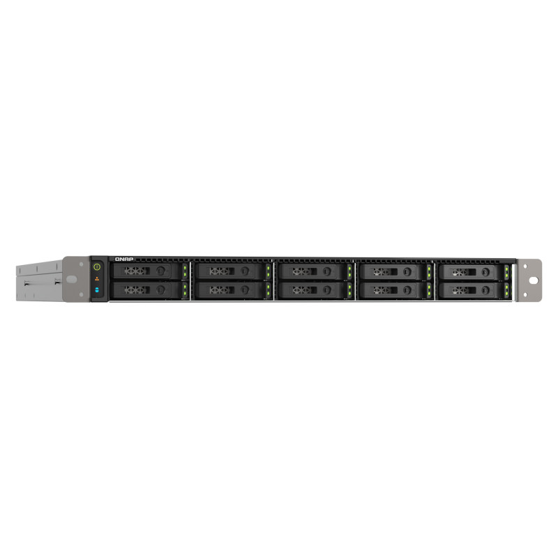 QNAP TS-h1090FU-7302P-64G (AMD EPYC, 64GB ECC RAM, 10x 2,5'' U.2/U.3/SATA, 2x 2,5GbE, 2x 25Gb SFP28)