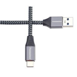 PremiumCord kábel USB-C - USB 3.0 A (USB 3.1 generation 1, 3A, 5Gbit/s) 3m oplet
