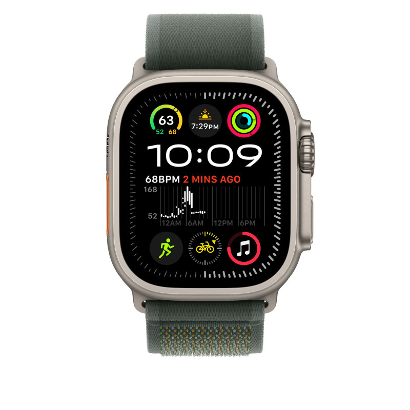 APPLE - Watch Acc/49/Green Trail Loop M-L - Natur.Titan