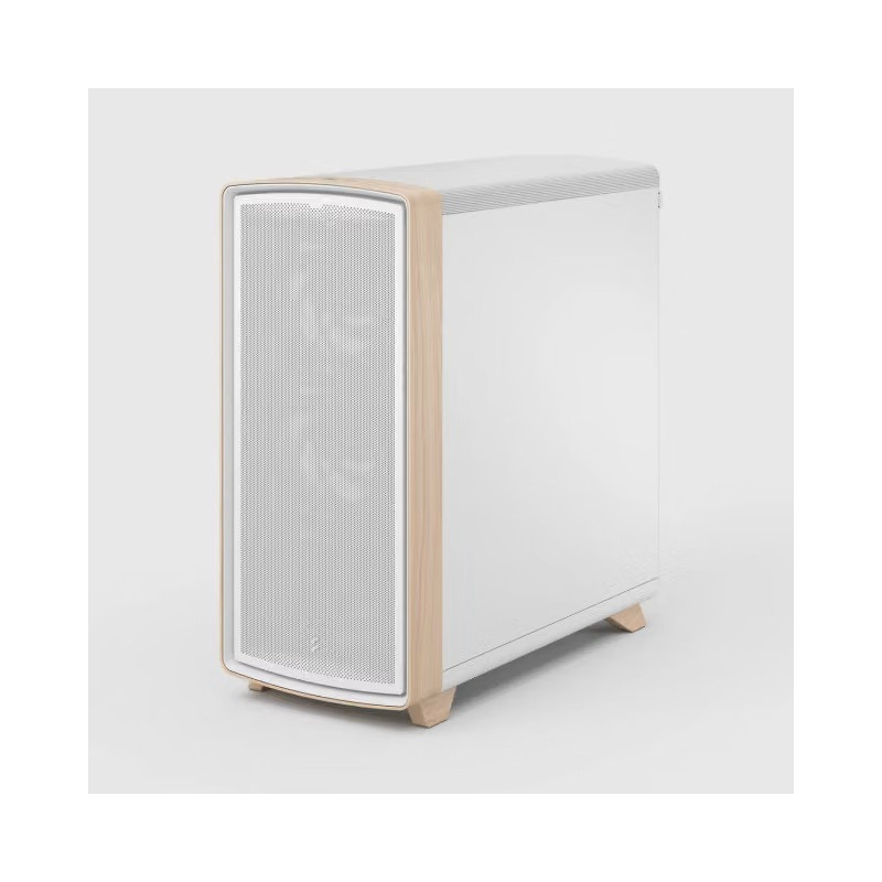 Fractal Design Summit Chalk White TG Clear Tint